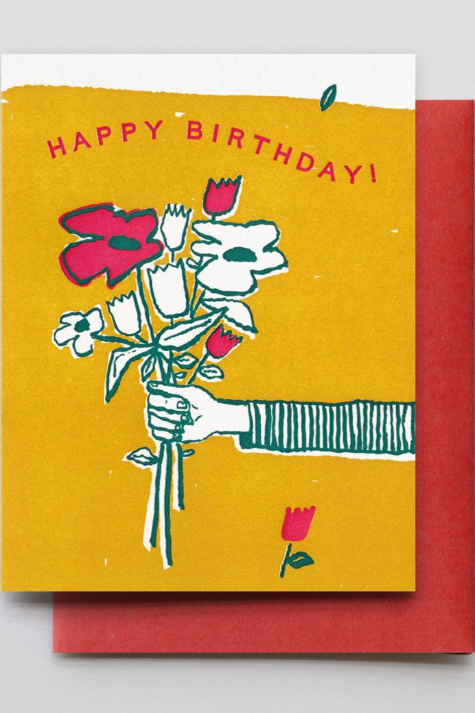 Flowers For You Birthday Card