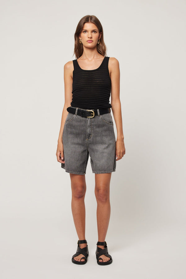 Super Mirage Short Black Stone