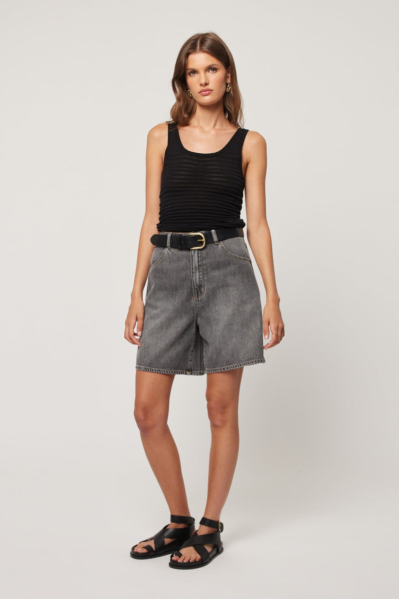 Super Mirage Short Black Stone