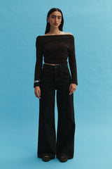 Relaxed Sailor Long Chocolate