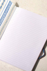 Blue Flower Bouquet Trio Notebook Set