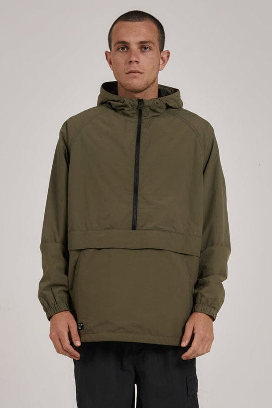 High Standards Anorak Jacket Aloe