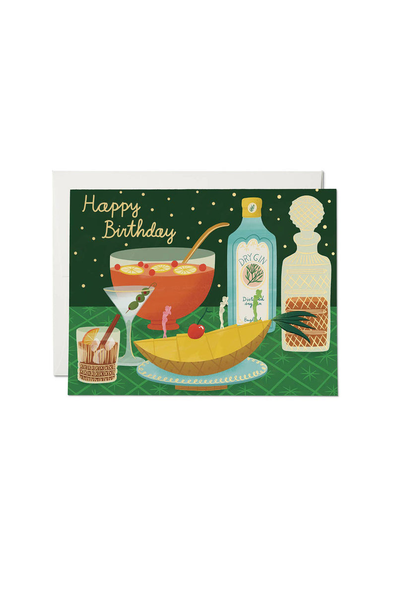 Boozy Birthday Card