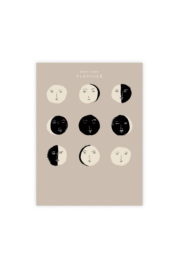 Moon Faces On The Go Planner