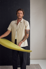 Classic Linen Short Sleeve Sand