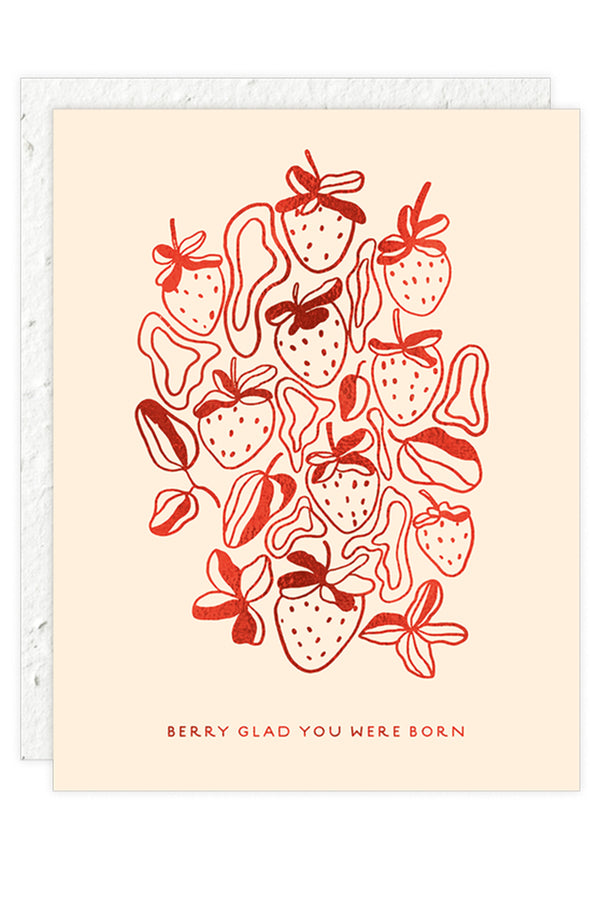 Berry Glad Birthday Card