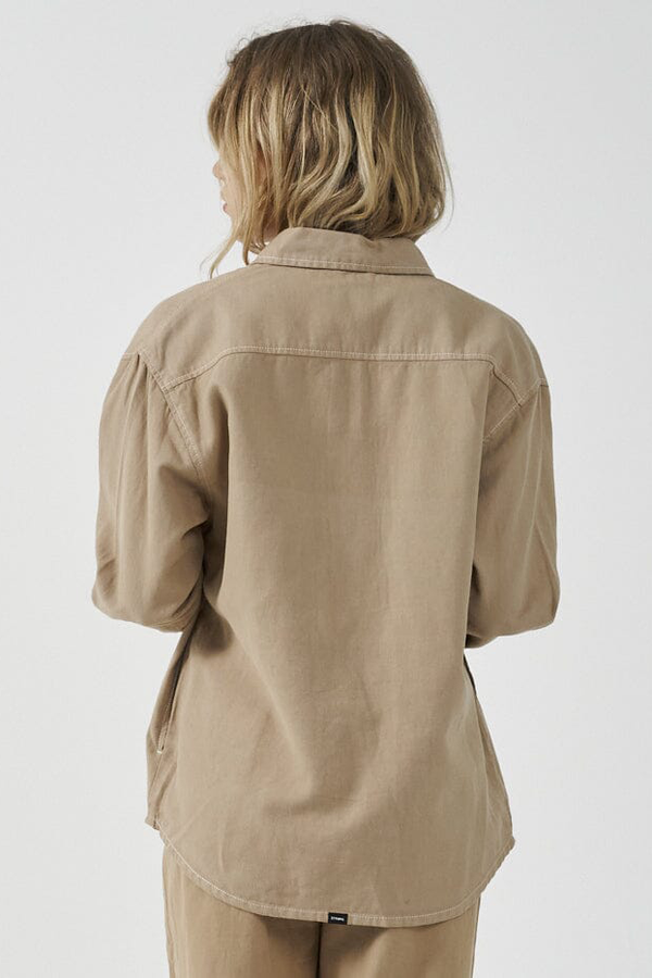 Discovery Overshirt Faded Khaki