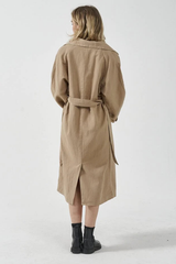 Discovery Trench Coat Faded Khaki