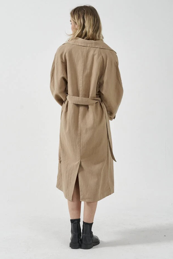 Discovery Trench Coat Faded Khaki