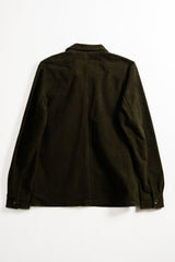 The Worker Moleskin Jacket Green