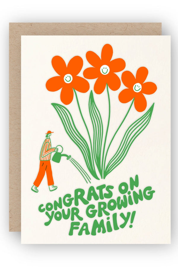 Congrats Growing Family Card