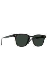 Alvez Sunglasses Recycled Black / Green Polarized