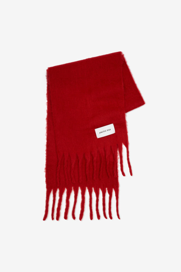 The Stockholm Scarf Crimson Red