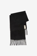 The Reykjavik Scarf w/ Wool Black