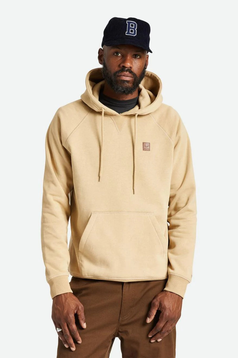 Builders Fleece Hood Sand
