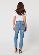 90s Relaxed Broken In Mid Vintage Blue