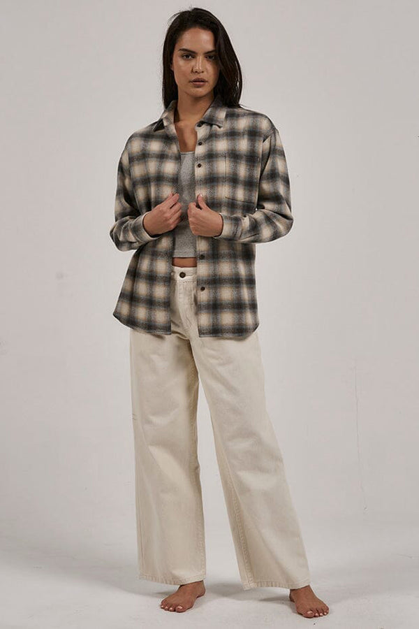 Barrio Flannel Shirt Tarmac