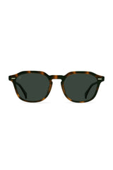 Clyve Sunglasses Espresso Tortoise / Green Polarized