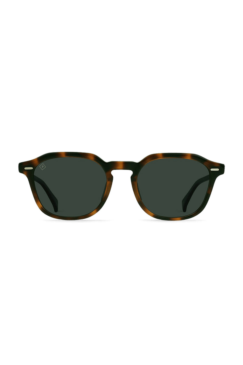 Clyve Sunglasses Espresso Tortoise / Green Polarized
