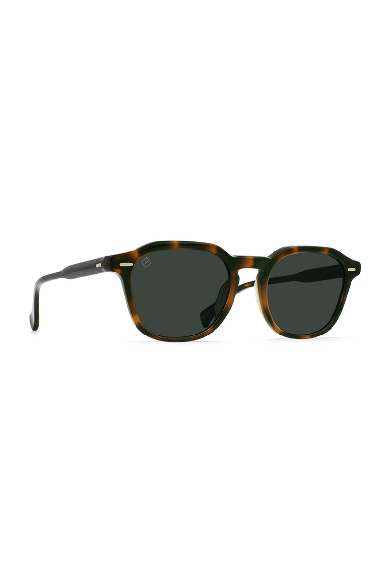 Clyve Sunglasses Espresso Tortoise / Green Polarized