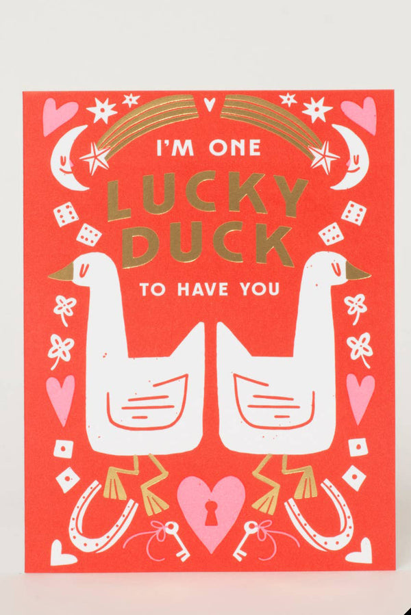 Lucky Duck Card