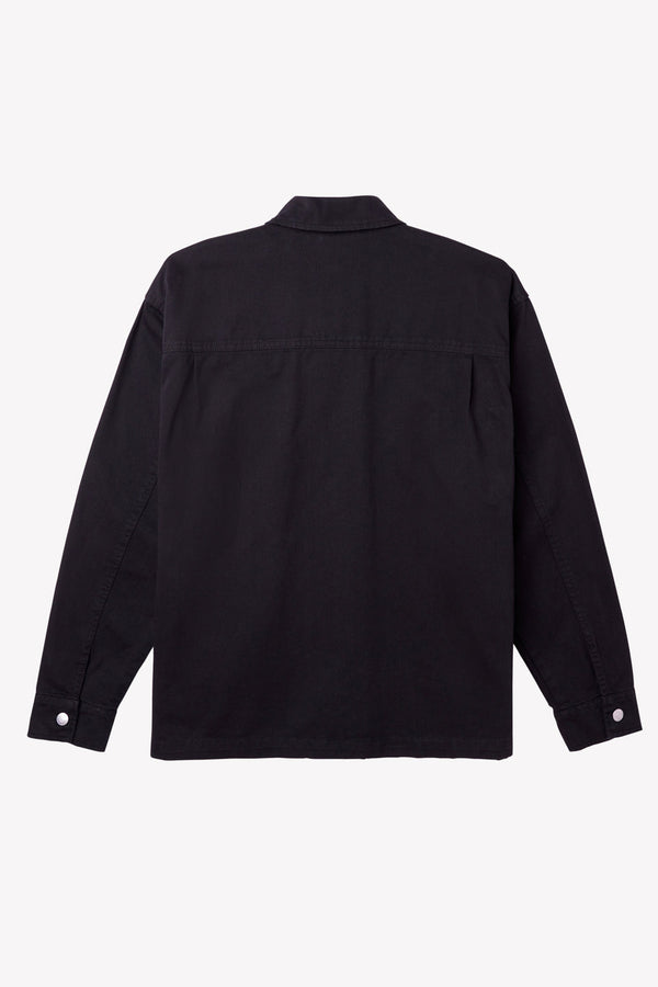 Division Shirt Jacket Pigment Black