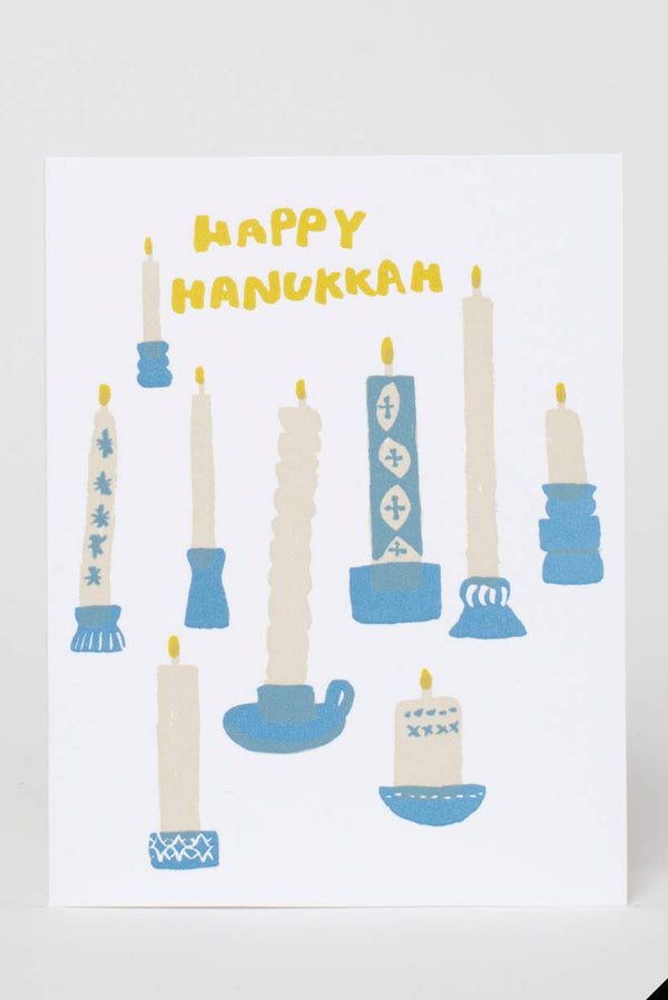 Hanukkah Candles Card