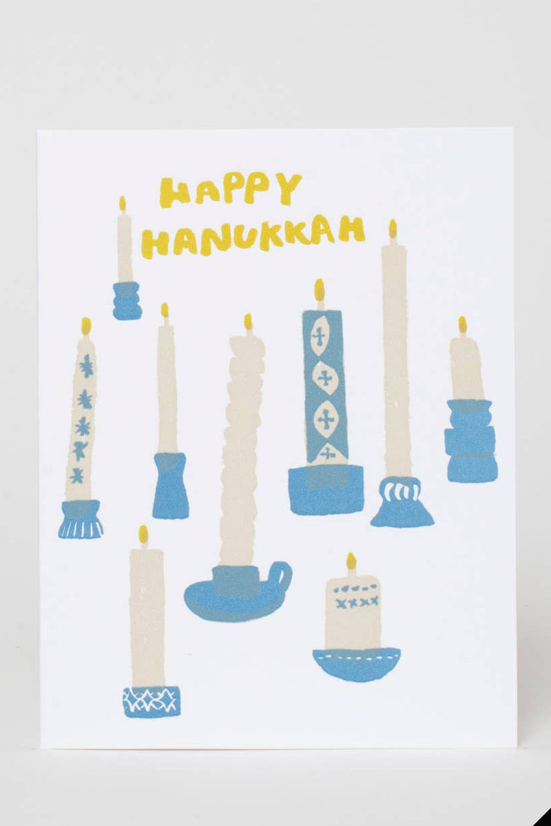 Hanukkah Candles Card