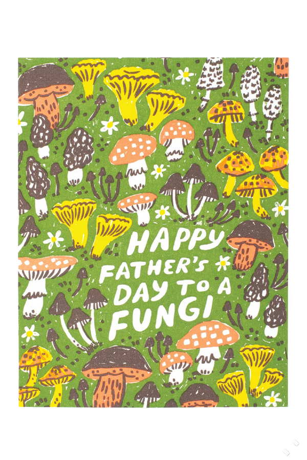 Fungi Mushroom Father's Day Card