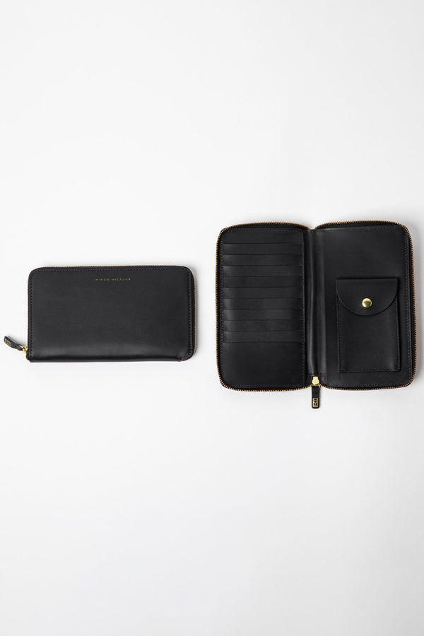 The Tall Coupe Wallet Black