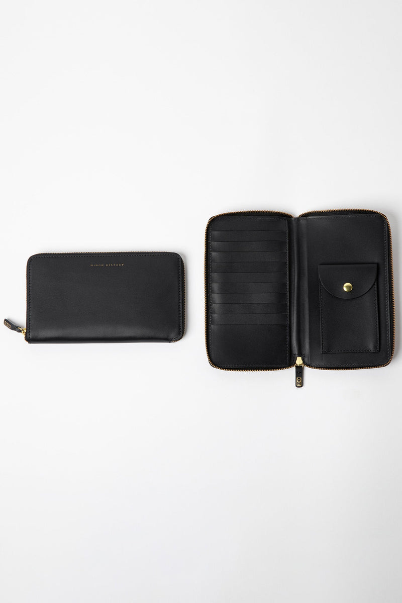 The Tall Coupe Wallet Black