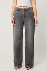 Kate Baggy Worn Black Stone