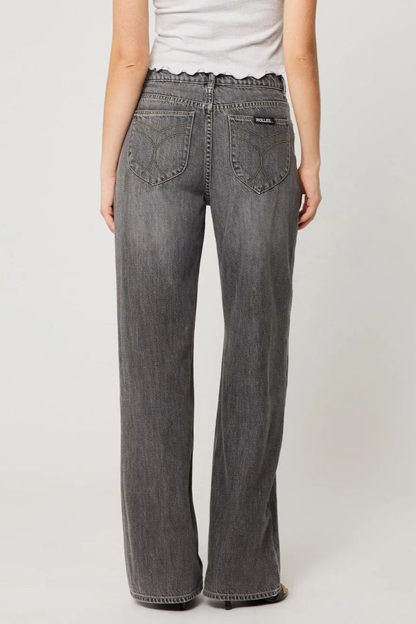 Kate Baggy Worn Black Stone
