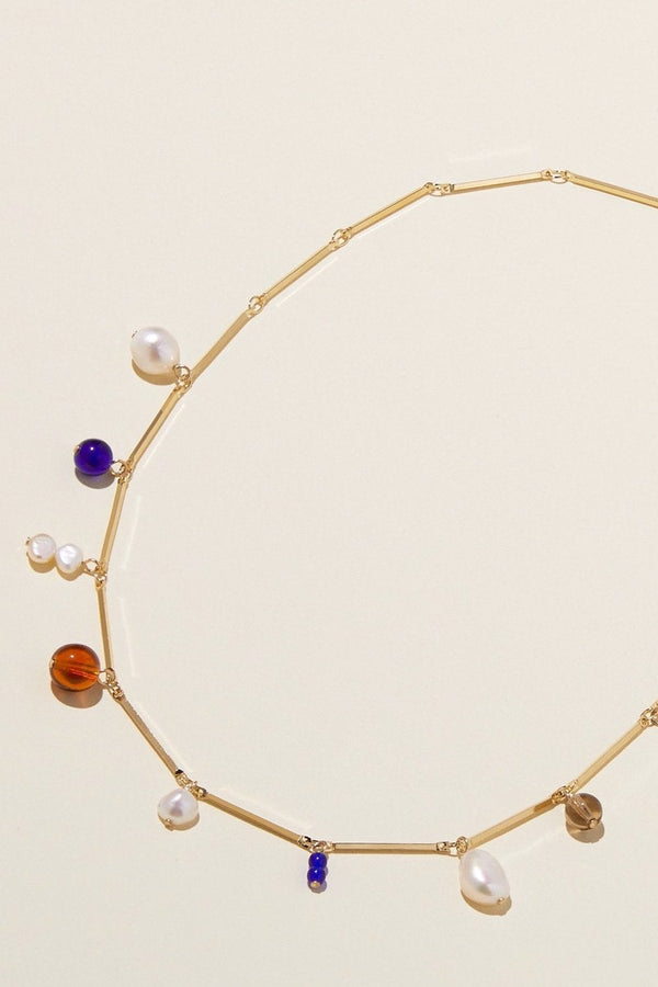 Fête Necklace Blue