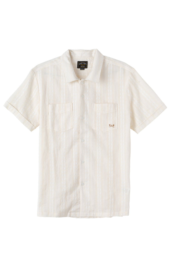 Marcos Woven Short Sleeve Shirt Antique