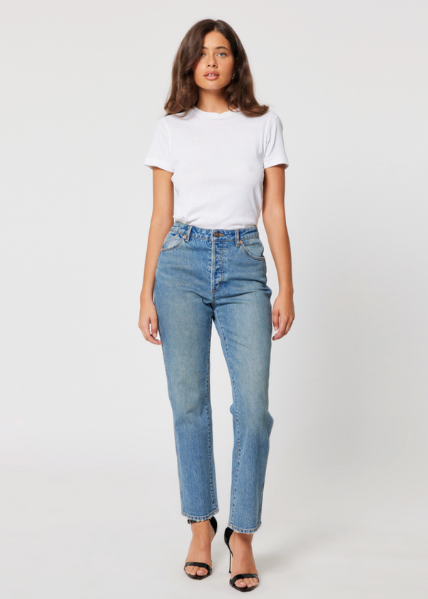 90s Relaxed Broken In Mid Vintage Blue