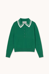 Frank Polo Sweater Dark Emerald