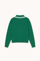 Frank Polo Sweater Dark Emerald