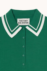 Frank Polo Sweater Dark Emerald