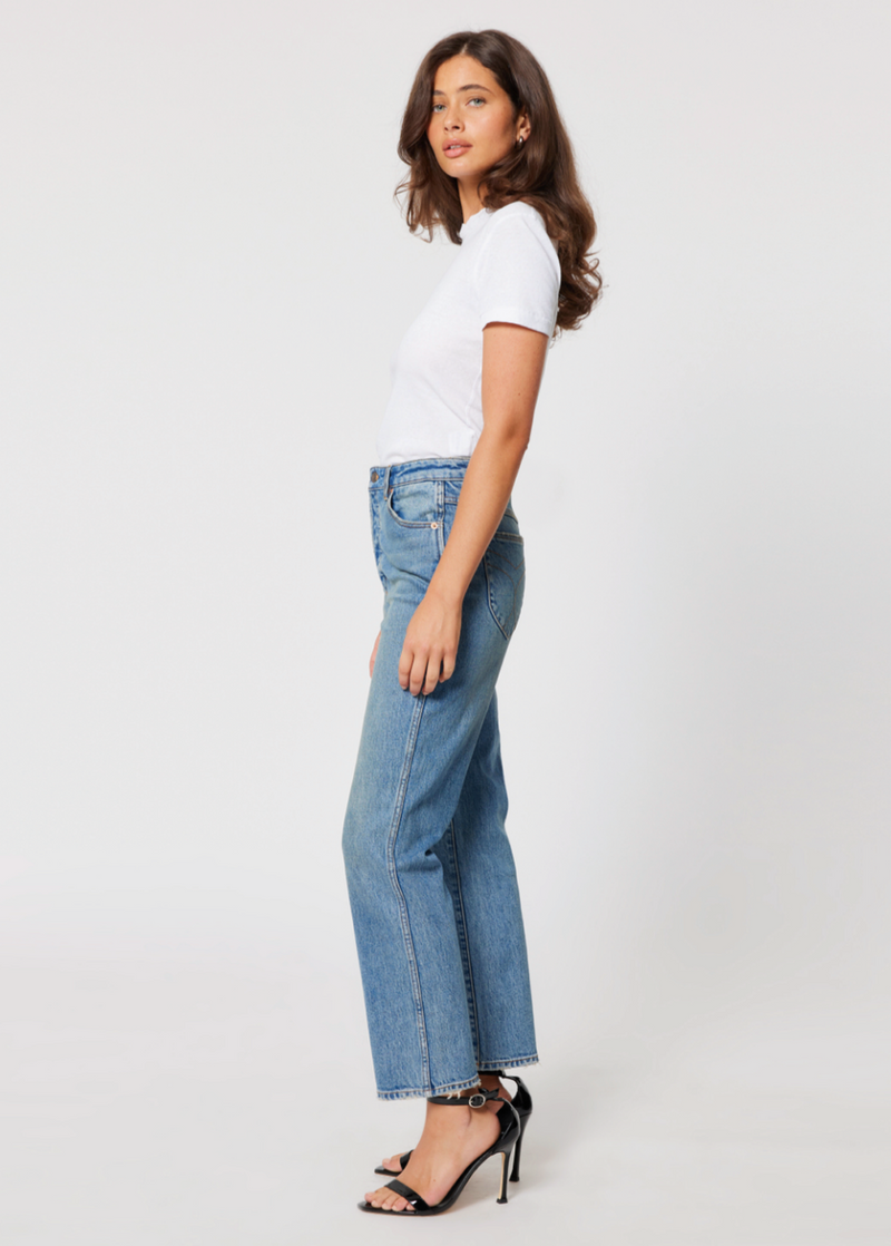 90s Relaxed Broken In Mid Vintage Blue