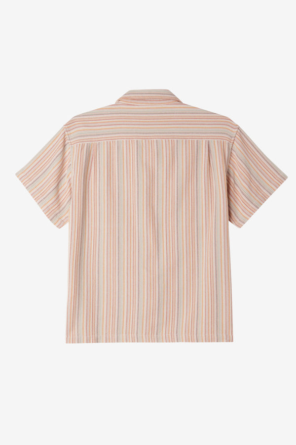 Talby Woven Short Sleeve Shirt Unbleached Multi