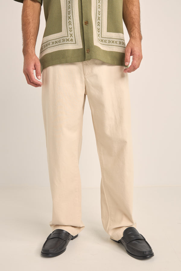 Essential Twill Trouser Stone