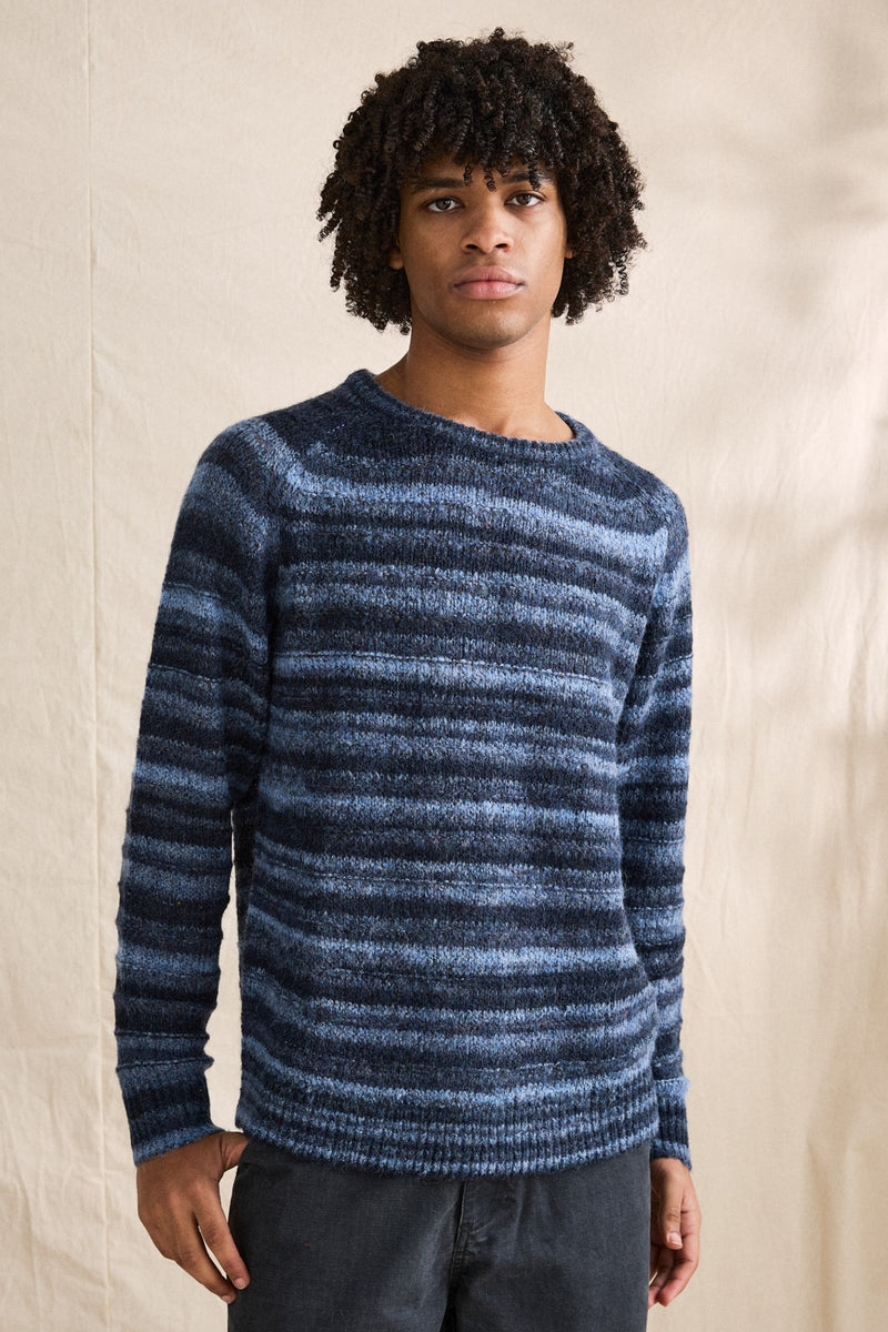 Kapu Knit Blue Space Dye