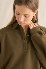 Everyday Fleece Pullover Dark Olive