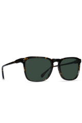 Wiley Sunglasses Brindle Tortoise / Green Polarized