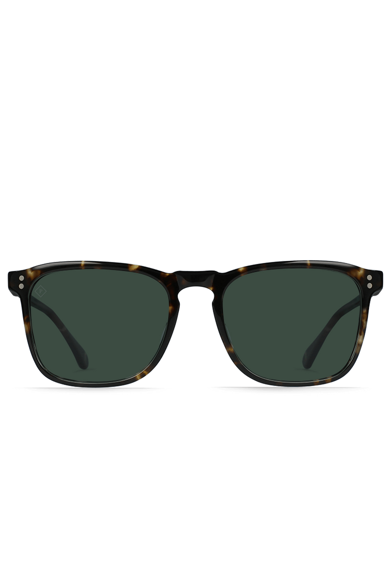 Wiley Sunglasses Brindle Tortoise / Green Polarized