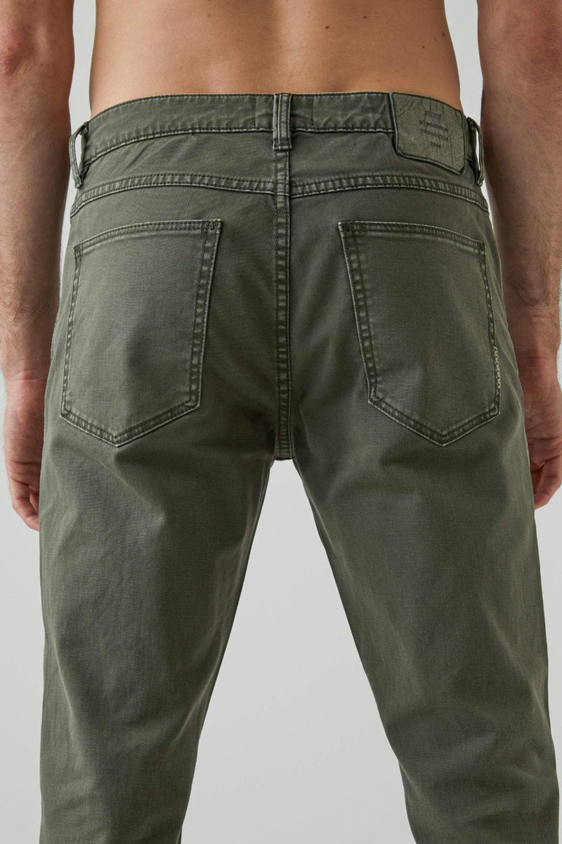 Lou Slim Twill Military