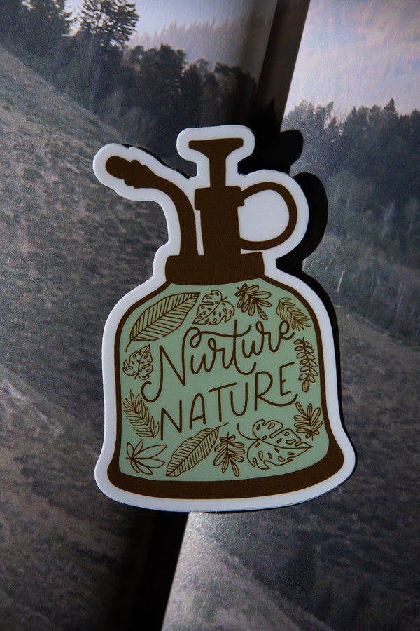 Nurture Nature Sticker