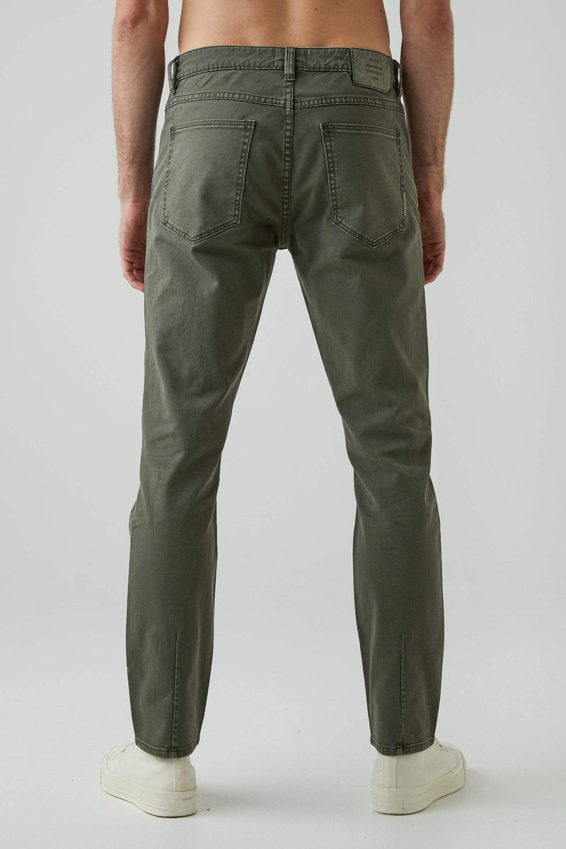Lou Slim Twill Military