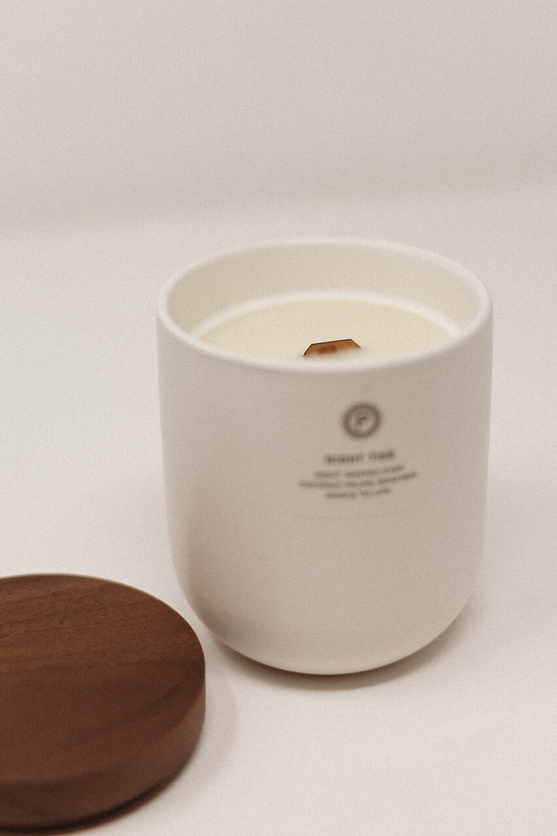 Norwegian Woods Ceramic Candle